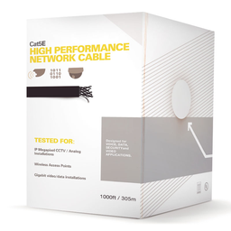 [77124] EPCAT5EV2, Bobina 305m, Cable UTP Cat5e, CCA, color Gris, Uso Interior